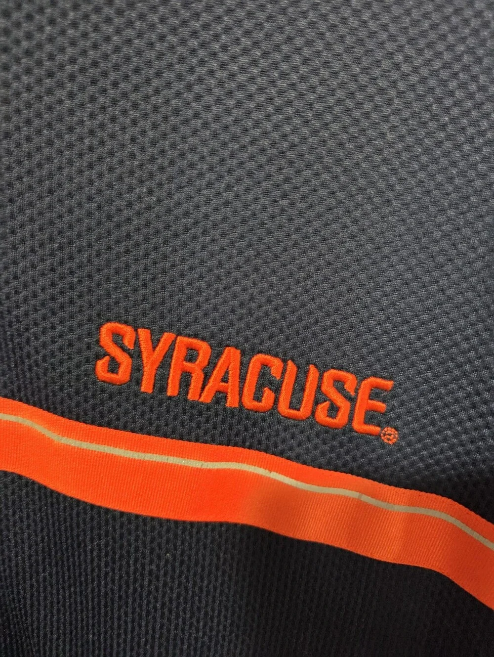 Vintage Nike Syracuse Navy Blue Mens XL Dry Fit Shirt
